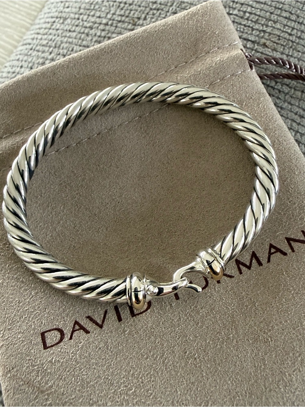 David Yurman Hook 6mm sz small Auth
Flex